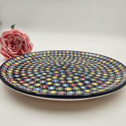 Patera ceramiczna Słoneczko piękna kaszubska ceramika ręcznie zdobiona Arbata