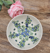 Miska ceramiczna Jagody kaszubska ceramika ręcznie zdobiona Arbata