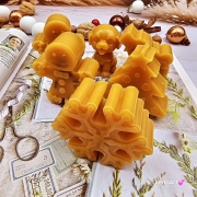 Wosk pszczeli do kominka zapachowego kominków 100 % naturalny bez sztucznych dodatków wosk pszczeli naturalny do kominków zapachowych