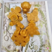 Wosk pszczeli do kominka zapachowego kominków 100 % naturalny bez sztucznych dodatków wosk pszczeli naturalny do kominków zapachowych