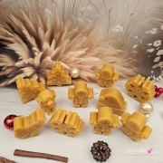 Wosk pszczeli kostka wosku do kominka zapachowego kominków 100 % naturalny bez sztucznych dodatków wosk pszczeli naturalny do kominków zapachowych