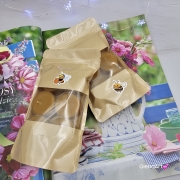 Tealighty wosk pszczeli pogrzewacz tealight z wosku pszczelego naturalna świeca z 100 % wosku pszczelego 3,5 h palenia tealight wosk pszczeli naturalny bez chemii pachnące miodkiem naturalne świeczki 6 szt. opakowanie koperta z okienkiem