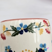 Kubek Max Beczułka kaszubski folkowy ceramiczny MAX WDZYDZE - 600 ml piękna kaszubska ceramika ręcznie zdobiony Arbata duży kubek 0,6 l dekoracja Wdzydze