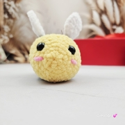 PSZCZOŁA na szydełku pszczółka żółta na szydełku rękodzieło na szydełku polskie pszczoła urocza na szydełku szydełkowa