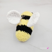 PSZCZOŁA na szydełku pszczółka żółta na szydełku rękodzieło na szydełku polskie pszczoła urocza na szydełku szydełkowa