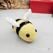 PSZCZOŁA na szydełku pszczółka żółta na szydełku rękodzieło na szydełku polskie pszczoła urocza na szydełku szydełkowa