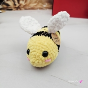 PSZCZOŁA na szydełku pszczółka żółta na szydełku rękodzieło na szydełku polskie pszczoła urocza na szydełku szydełkowa