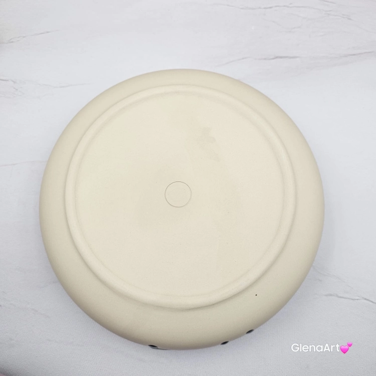 Miska głębią morska ceramiczna Glena Art talerz głęboki na zupę 0,8 l ceramiczny granatowy ceramika rękodzieło ręcznie robiona z formy miska talerz do zupy z jasnej masy kamionkowej morska głębia z górami