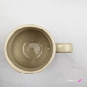 Kubek czeski z wiewiórką beczułka ceramiczny Glena Art kubek z uszkiem do kawy herbaty ulubiony kubek ceramiczny ceramika 220 ml z wiewiórką z jednej strony