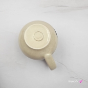 Kubek czeski z wiewiórką beczułka ceramiczny Glena Art kubek z uszkiem do kawy herbaty ulubiony kubek ceramiczny ceramika 220 ml z wiewiórką z jednej strony