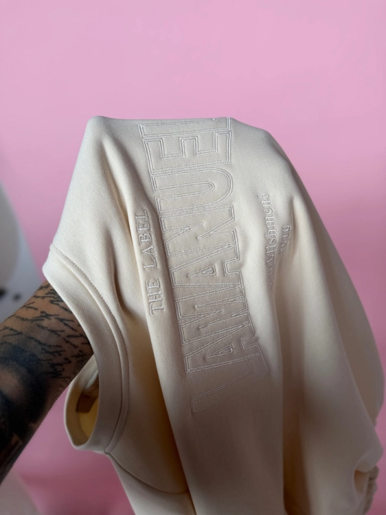 Bluza ADORA vanilla LA MANUEL One size cudowna bluza w pięknym waniliowym kolorze