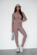 Komplet DUVE - Fango LaBalancia bluzka i legginsy świetny komplet legginsy + bluzka XS/S i M/L kolor brudny róż