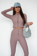 Komplet DUVE - Fango LaBalancia bluzka i legginsy świetny komplet legginsy + bluzka XS/S i M/L kolor brudny róż