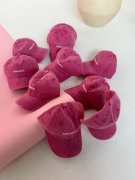 Czapka z daszkiem damska Czapka z daszkiem BONDI washed pink LAMANUEL czapka z daszkiem i wyszytym logo Lamanuel Uni