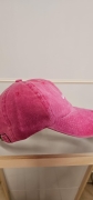 Czapka z daszkiem damska Czapka z daszkiem BONDI washed pink LAMANUEL czapka z daszkiem i wyszytym logo Lamanuel Uni