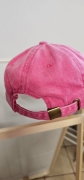 Czapka z daszkiem damska Czapka z daszkiem BONDI washed pink LAMANUEL czapka z daszkiem i wyszytym logo Lamanuel Uni