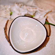 Miska ceramiczna na zupę Delta Rustic Krem Kera nakrapiana