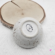 Miseczka ceramiczna rustykalna 0,3 l Still Rustic Krem Kera nakrapiana mała miseczka
