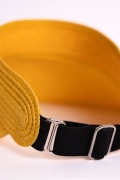 Daszek mango żółty na lato słoneczna ochrona piękny żółty daszek z regulacją z tyłu