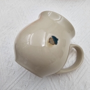 Kubek czeski jesienny z żołędziem nieidealny ceramiczny Glena Art beczułka kubek z uszkiem do kawy herbaty ulubiony kubek ceramiczny ceramika rękodzieło 250 ml żołądź