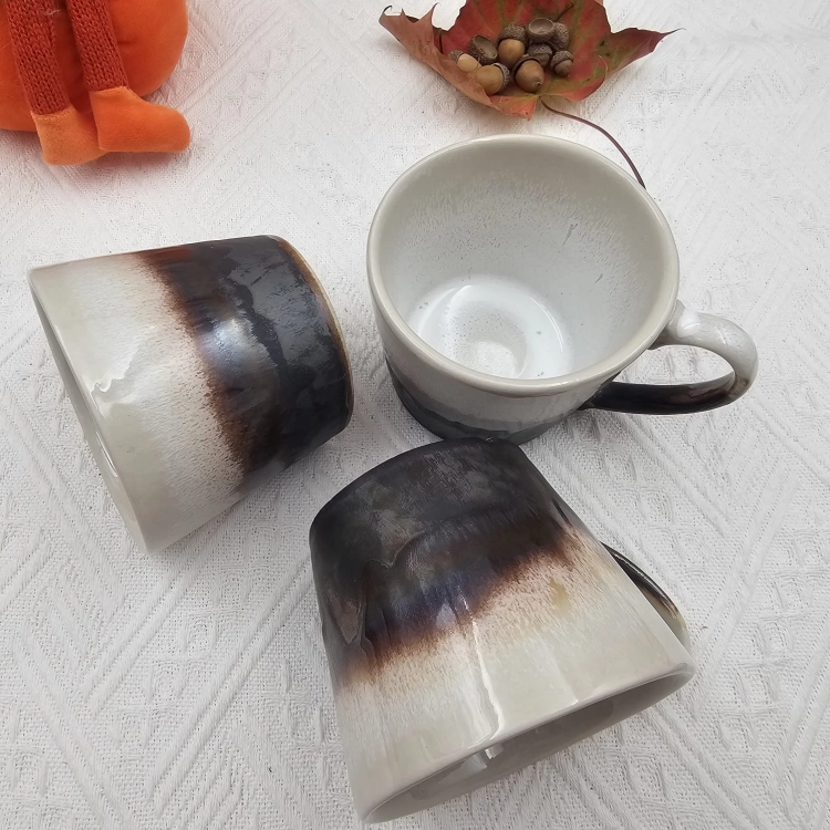 Kubek Hanny Dolomit Lawa Kera 280 ml pięknie się prezentuje Kera Ceramika solidny czekoladowy kubek
